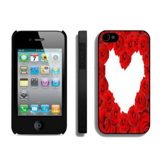Valentine Roses iPhone 4 4S Cases BYM